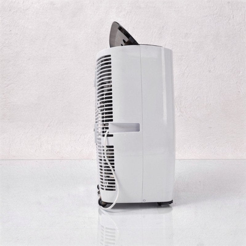 Climatiseur Mobile 12000 Btu/h idéal pour 25 à 35 m² avec télécommande.