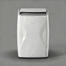 Climatiseur Mobile 12000 Btu/h idéal pour 25 à 35 m² avec télécommande.