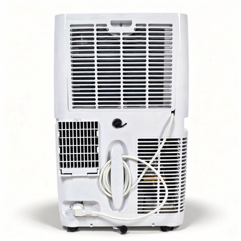 Climatiseur Mobile Fleury 12000 Btu/h idéal pour 25 à 35 m² avec télécommande.